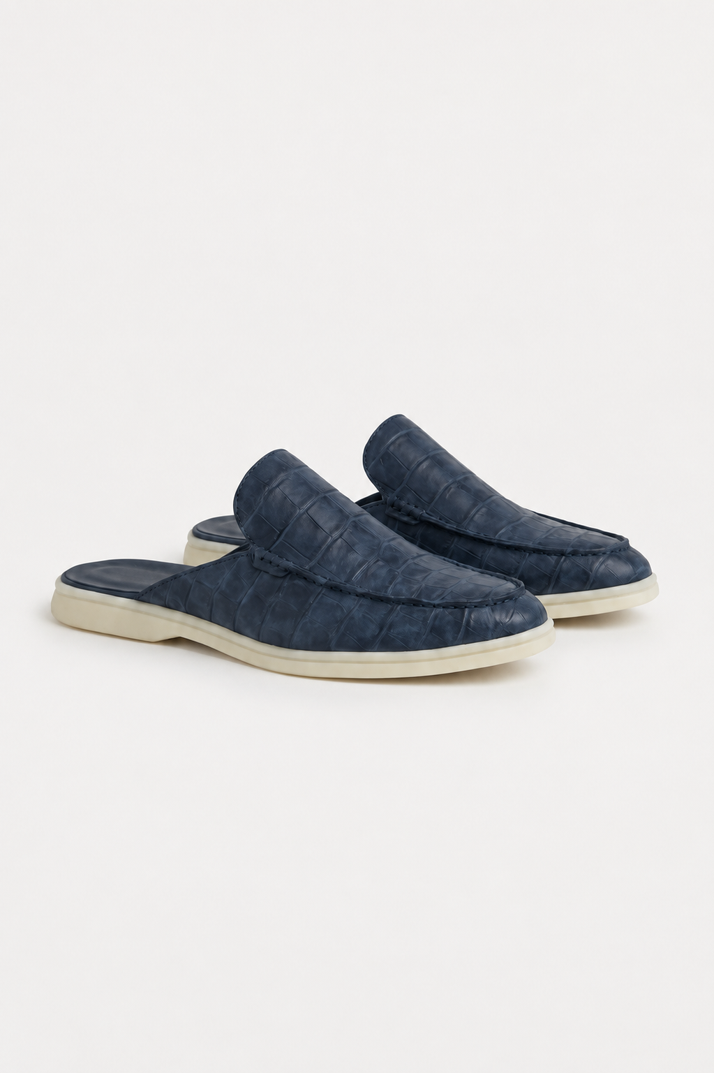 Mocasín Azul Marino Coco| Edición Limitada