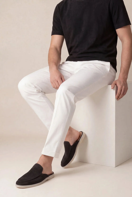 Black Suède Mocasines