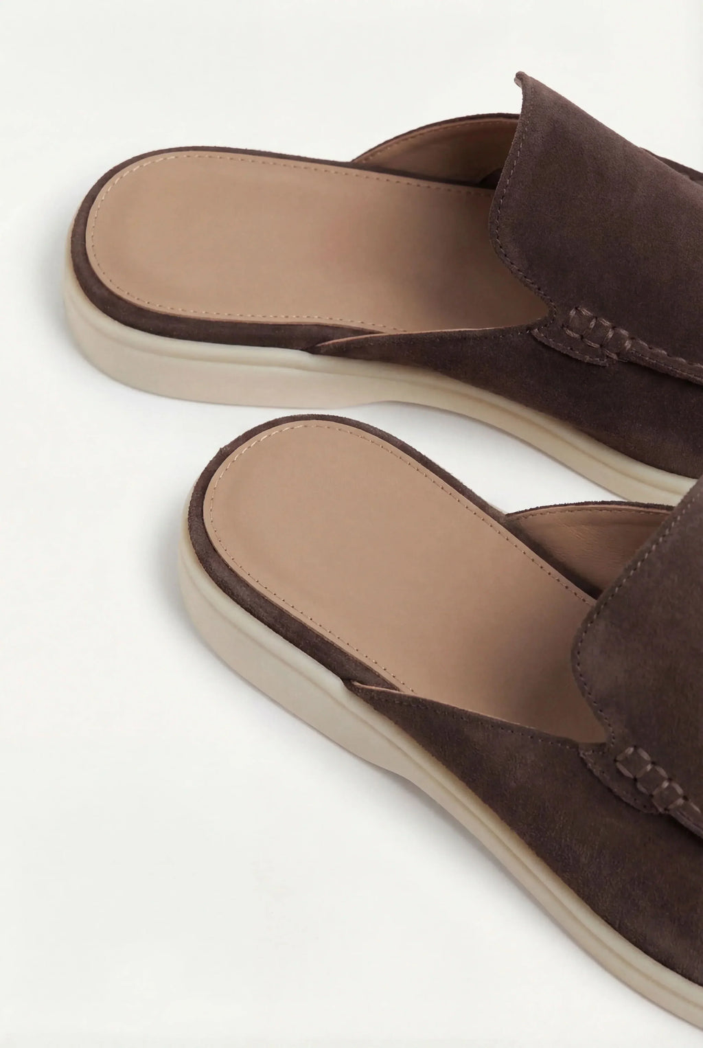 Brown Suède Mocasines