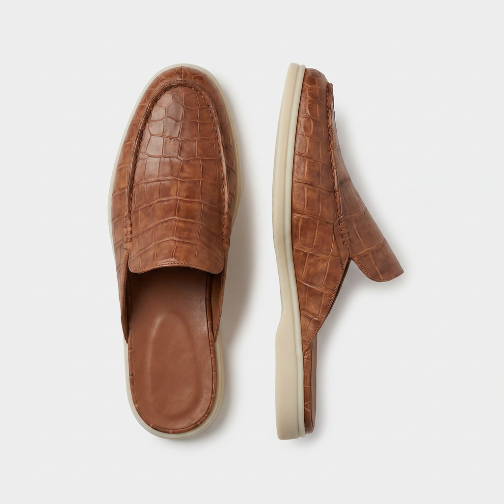 Mocasín Efecto Cocodrilo | Edición Limitada