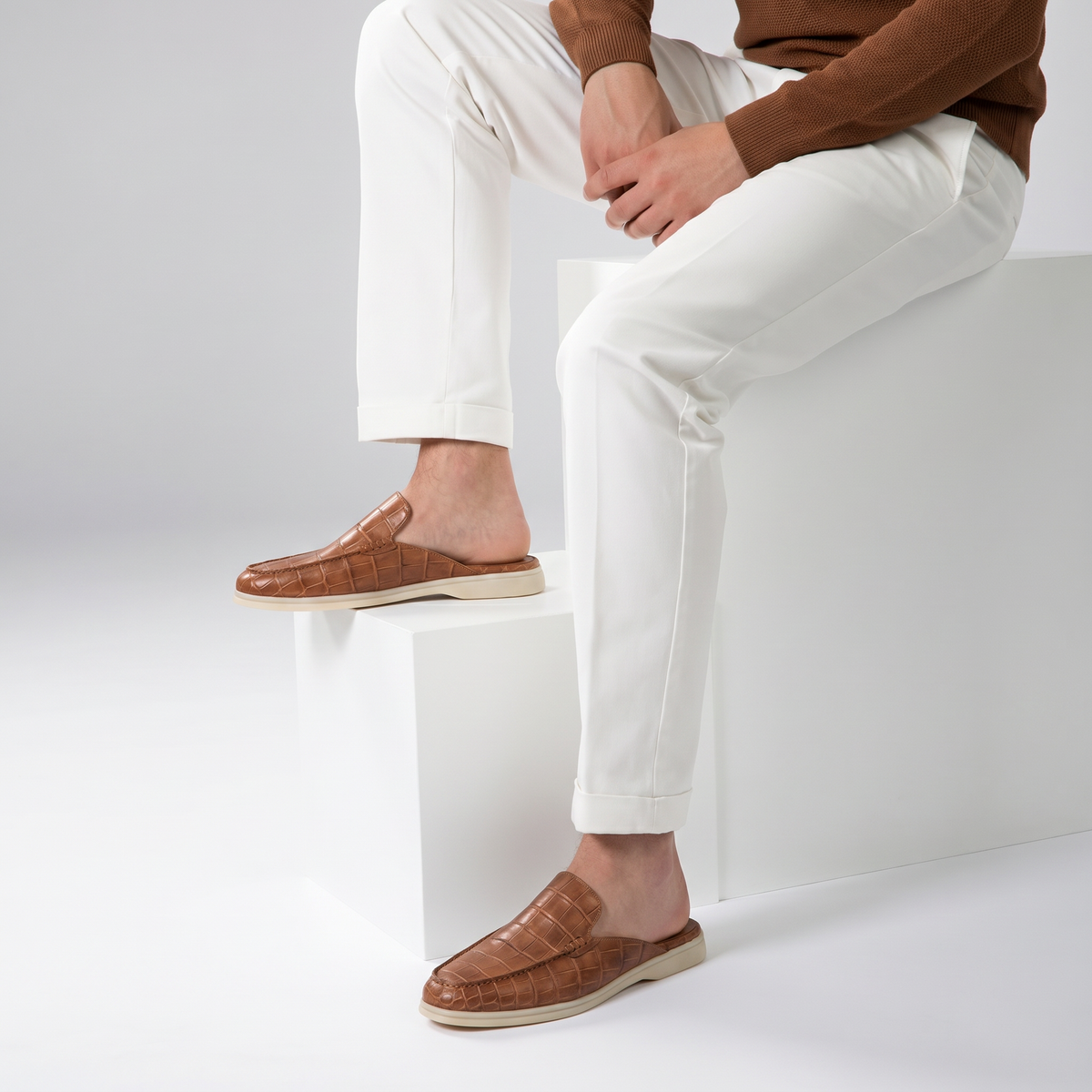 Mocasín Efecto Cocodrilo | Edición Limitada